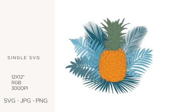 Pineapple Vector Illustration: Graphics & Illustrations for Real Publishing