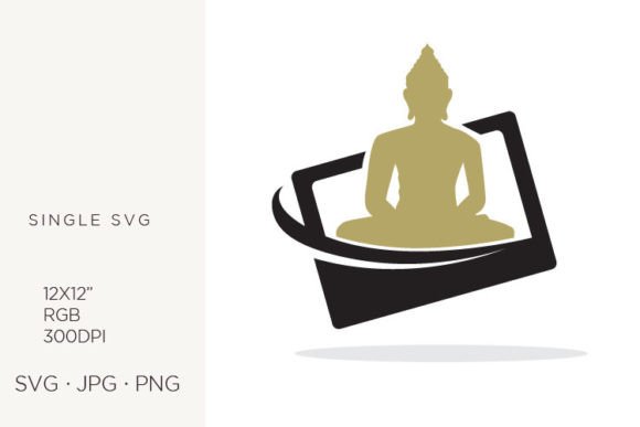 Smart Phone Screen, Buddha: Graphics & Illustrations