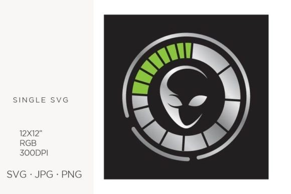 Technology Alien Head: Graphics & Illustrations for Editorial Impact
