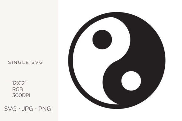Yin Yang, Balance Symbol: Graphics & Illustrations for Meaningful Branding